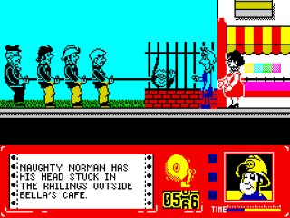Fireman Sam screenshot 3 for ZX Spectrum